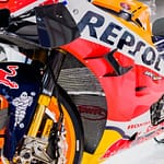 Repsol racing moto gp bike